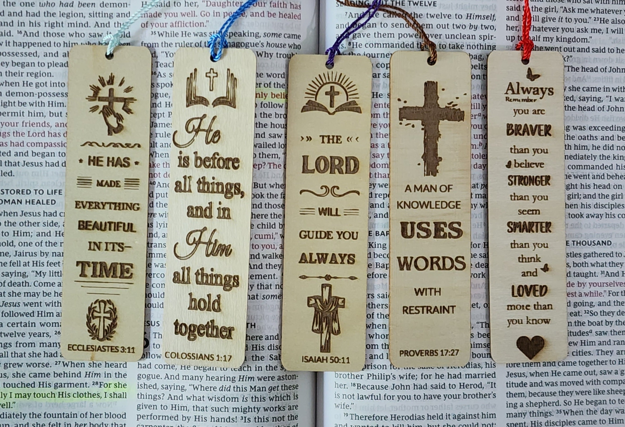 Scripture Driven Bookmark Bundle